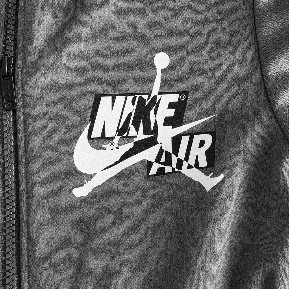 Jordan Jumpman Nike Full Zip Track Jacket S Gray Athletic Basketball Youth
